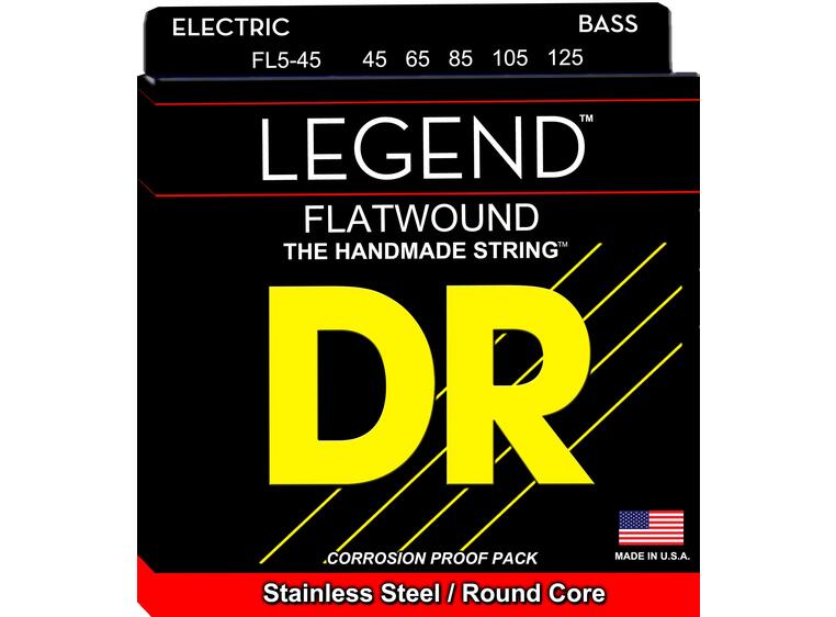 DR Strings FL5-45 Legend (045-125) Medium 5 string